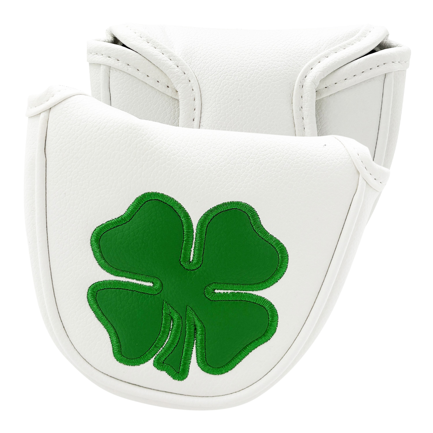 Golf Equipment Industry - 1pc Putter Head Cover, 'Clover' Pattern