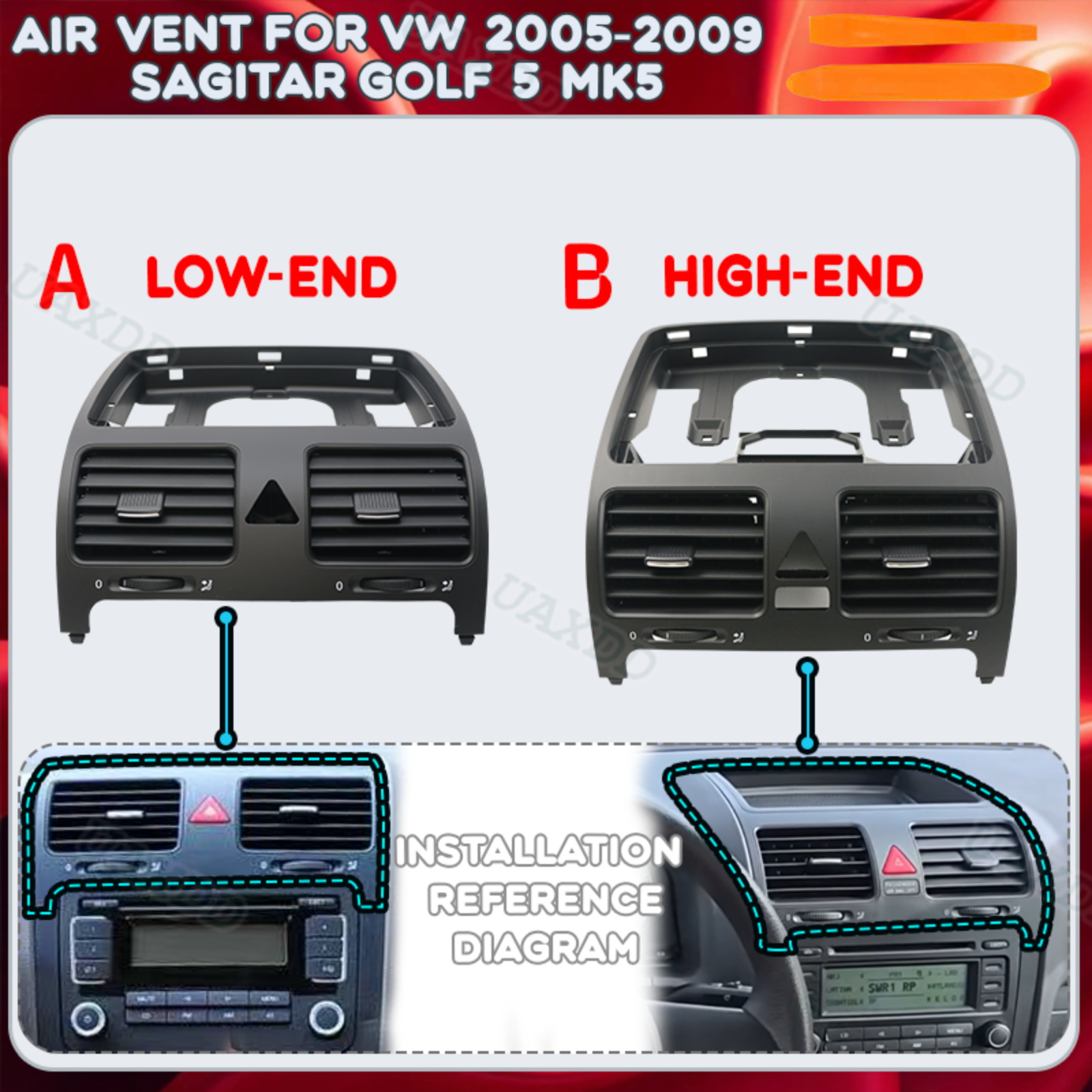 Automotive Grille Vent Outlet  - Golf Equipment Outlet 评论和价格