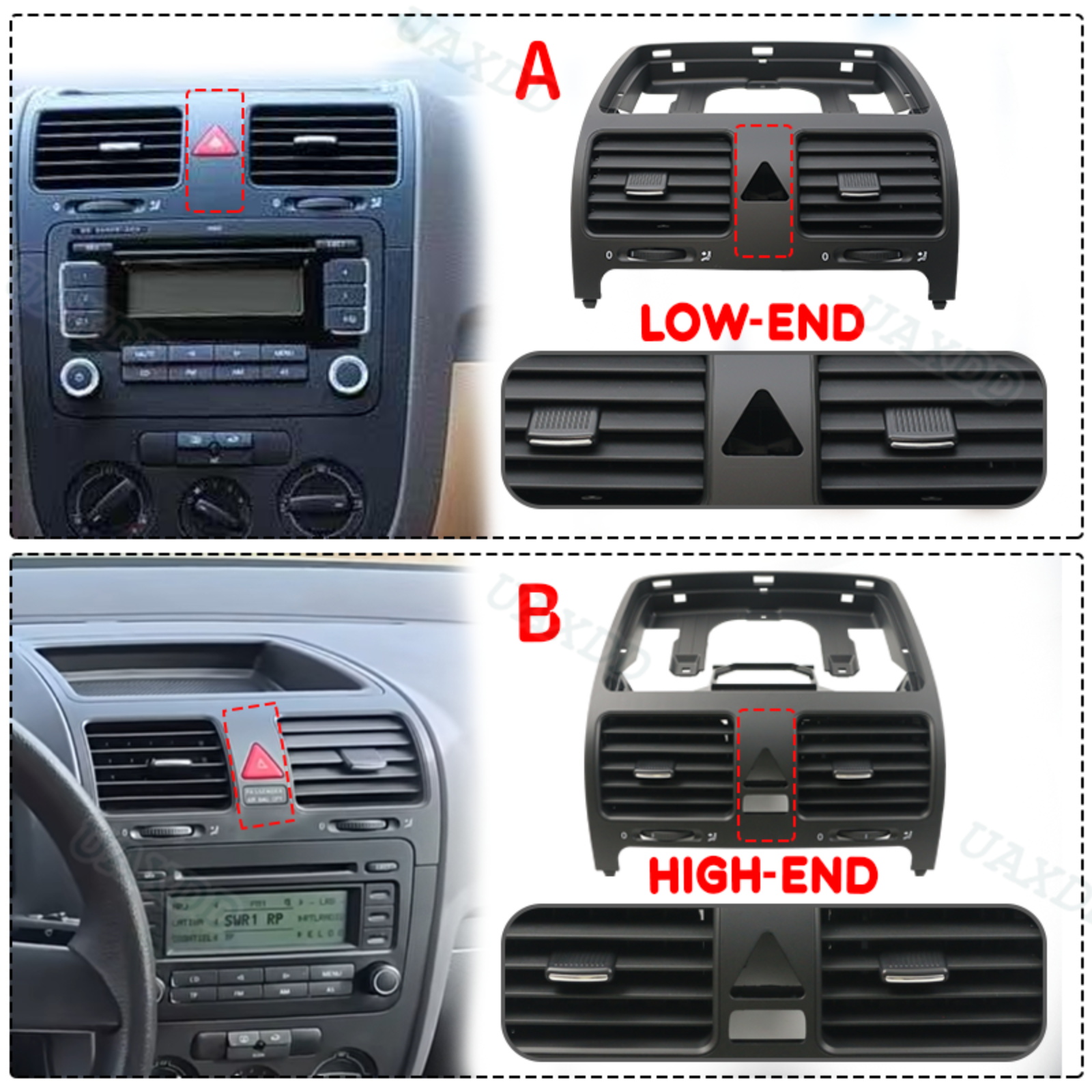 2 Din Car AC Grille Ventilatio - Golf Equipment Outlet 评论和价格