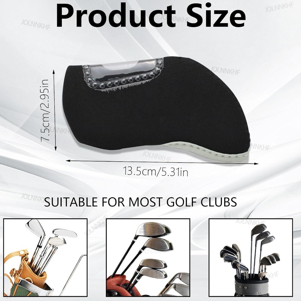 Clear Visible Head Covers 10Pc - Golf Equipment Industry 评论和价格