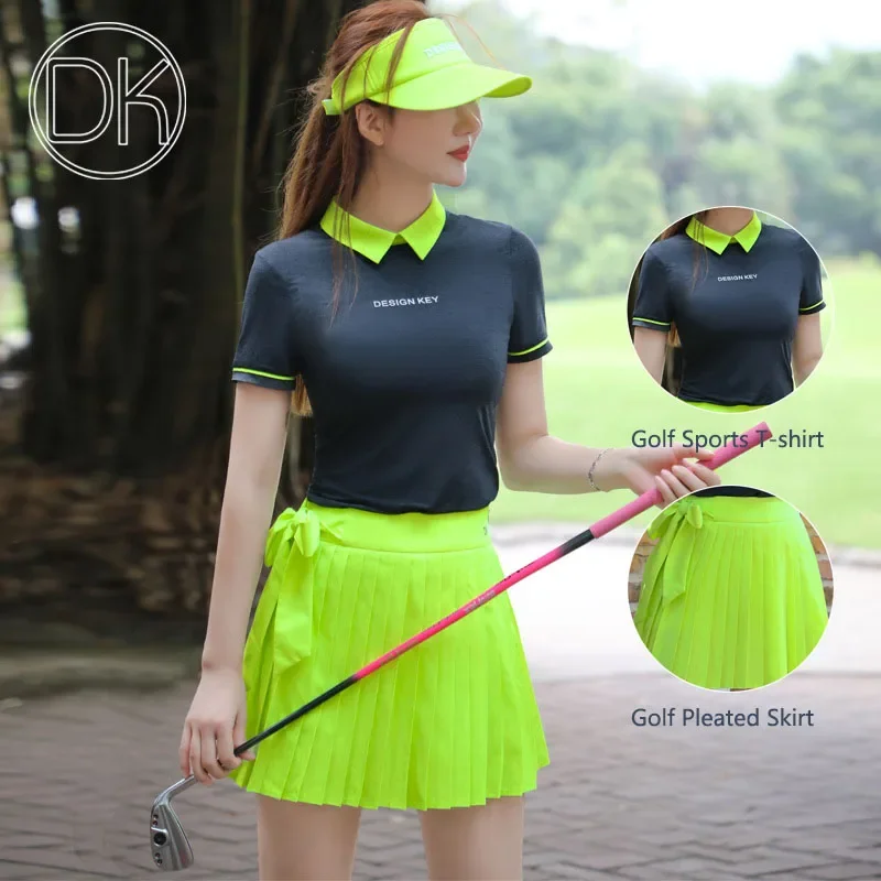 DK Ladies Breathable Golf Polo - Golf Equipment Women 评论和价格