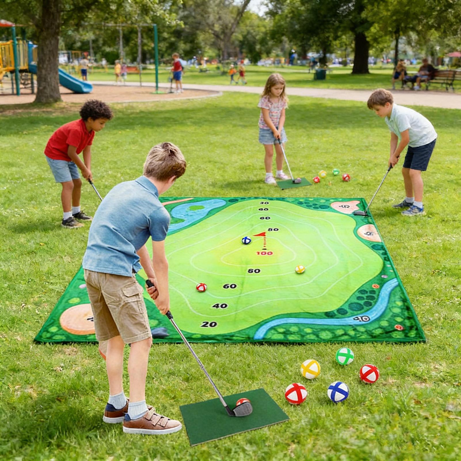 Golf Practice Mat Exercise Pra - Golf Equipment Kids 评论和价格
