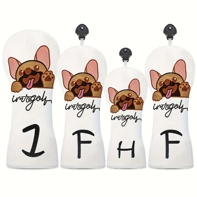 1pc Puppy Golf Club Cover - Cu - Golf Equipment Industry 评论和价格