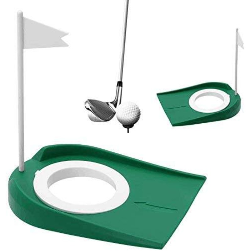 Golf Putting Cup with Flag Pra - Golf Equipment Kids 评论和价格