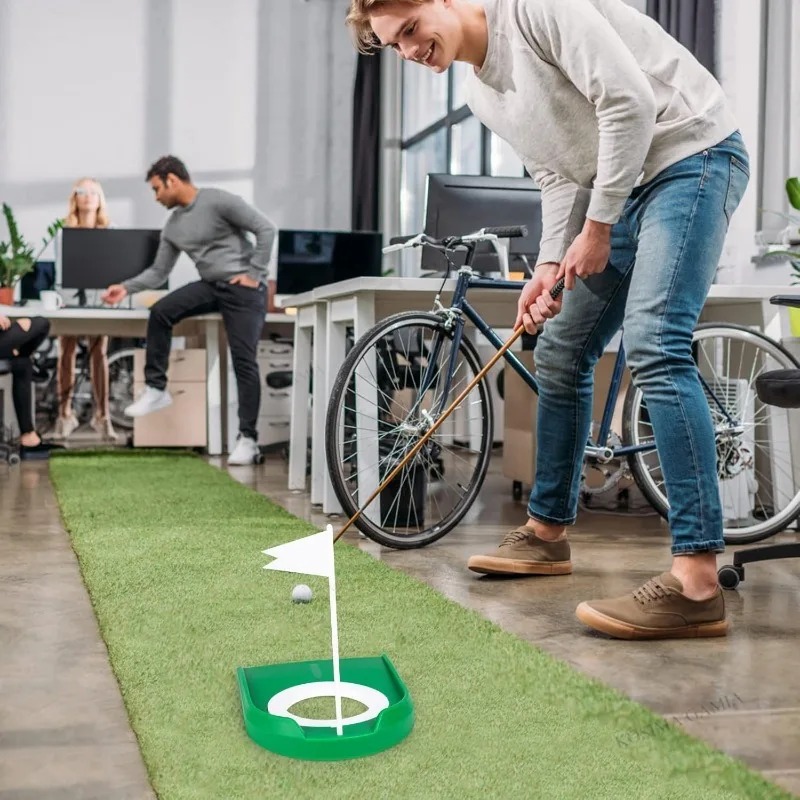 Golf Putting Cup with Flag Pra - Golf Equipment Kids 评论和价格