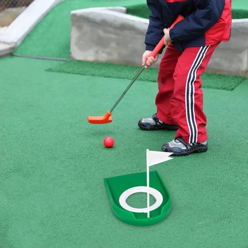 Golf Putting Cup with Flag Pra - Golf Equipment Kids 评论和价格