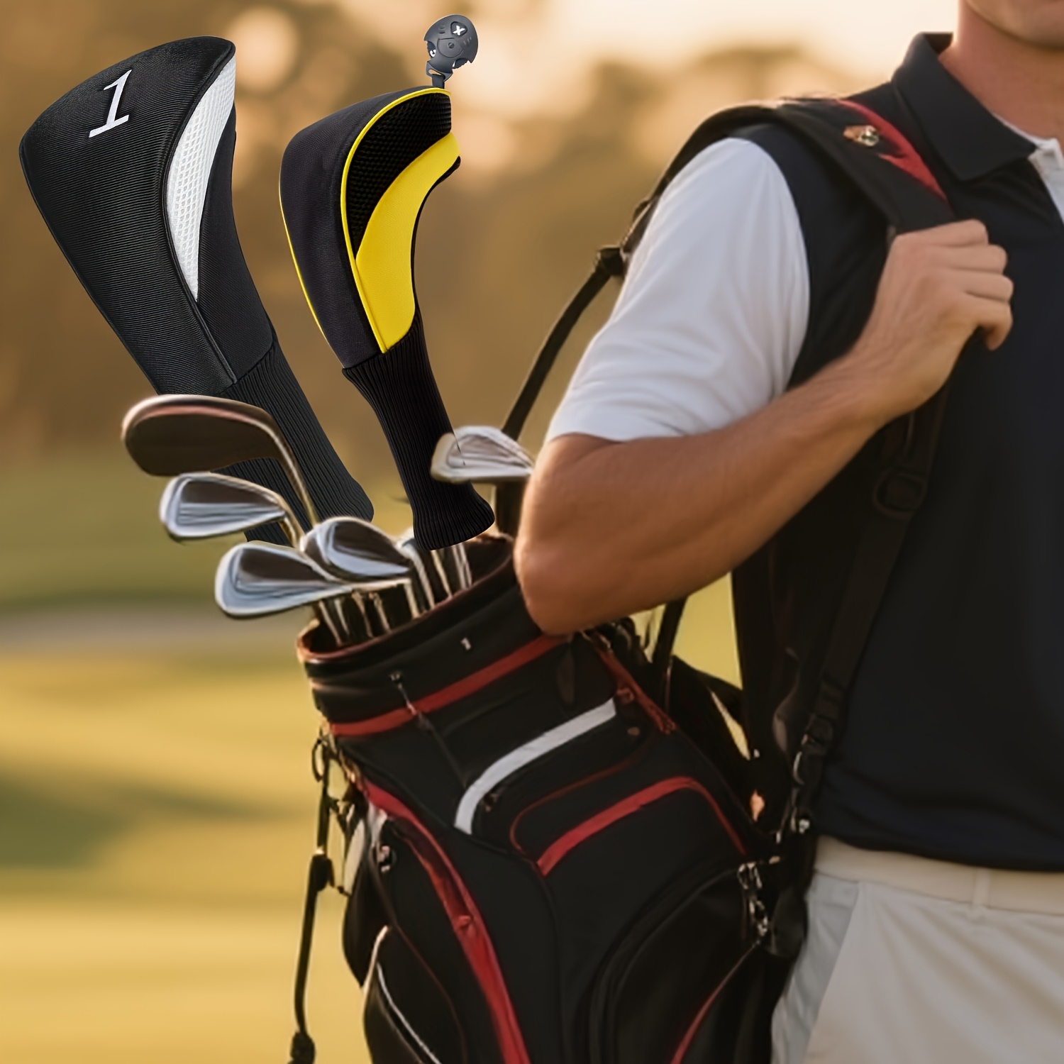 5pcs Golf Club Head Covers, So - Golf Equipment Industry 评论和价格